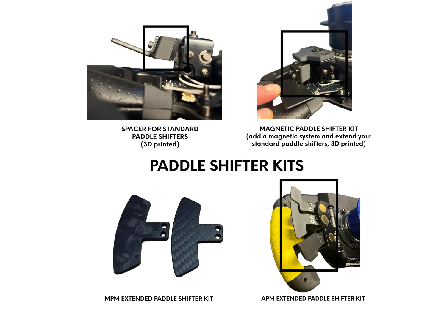 Fanatec Formula Wider Wheel Kit (310mm)