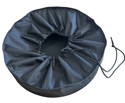 Black Wheel Cover For Round/D-types