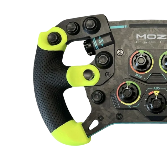 Moza GS and FSR - New (3D Printed) Pineapple Grips.